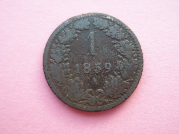 1 krejcar 1859 A