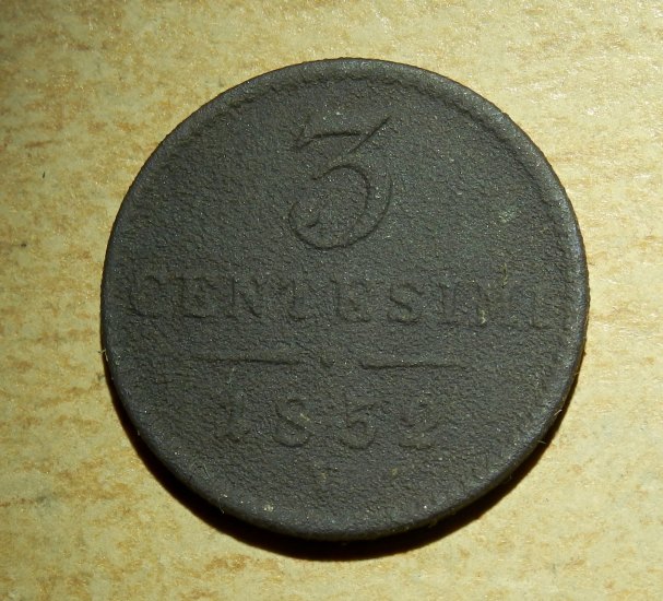 1852 Centesimi