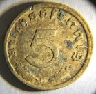 5 Pfennig / D / 1939 