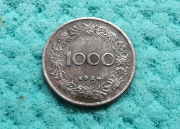 1000 Korun Rakousko 1924