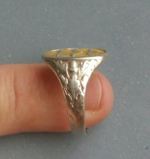 Prsten Luftwaffe stříbrný