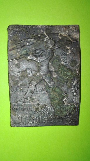 Stříbrný odznak - Mikulov r. 1930