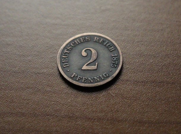 2 pfennig 1875