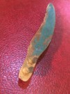 Bronzový nožík z lesa