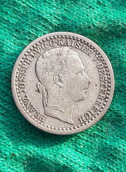 F.J. I.- 5 Kreuzer 1858 A