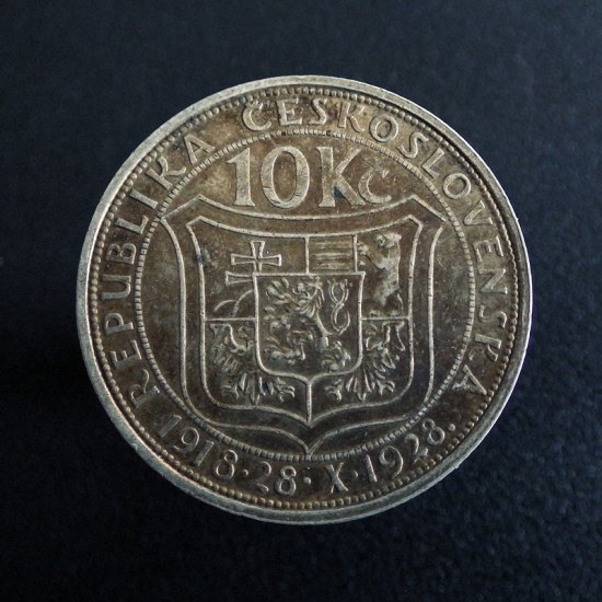 10 Kč TGM 1928