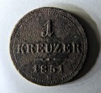 1 Kreuzer 1851 - Franz Joseph I