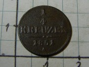 1/4 kreuzer 1851 A