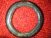 Bronzovej  placatej kroužek