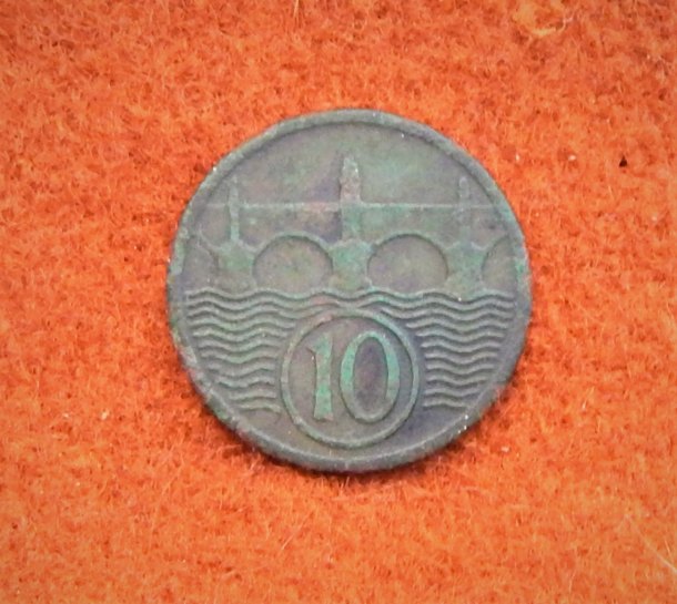 10 Haléřů 1923