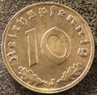 10 Pfennig 1938 A- Německo - Třetí říše (1933–1945) – 10 Pfennig (č. 2803)