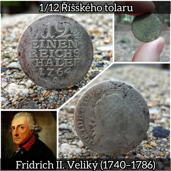 1/12 Reichsthaler 1764 A