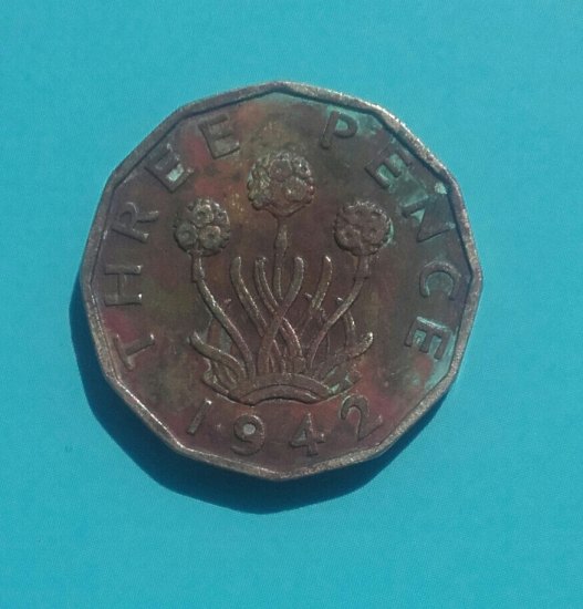 3 pence 1942