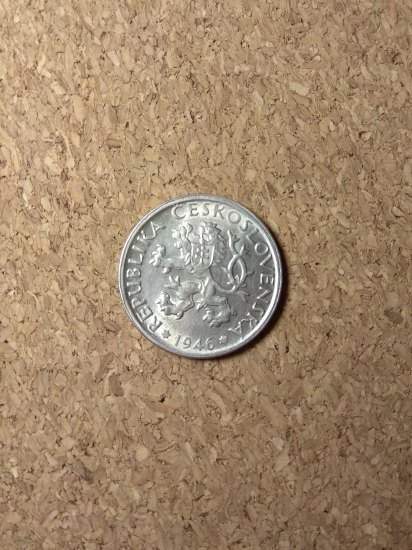 1 Československá koruna