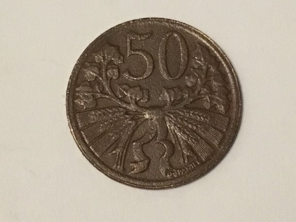 50 Haléřů 1947