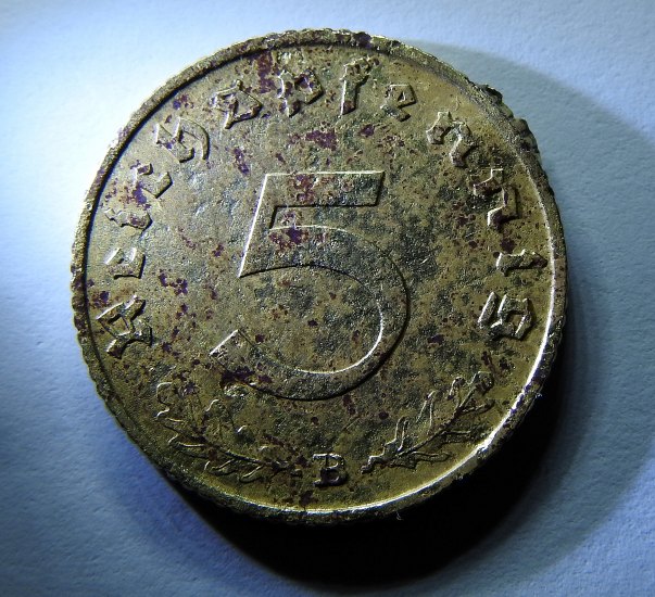 5 pfennig 1939 B