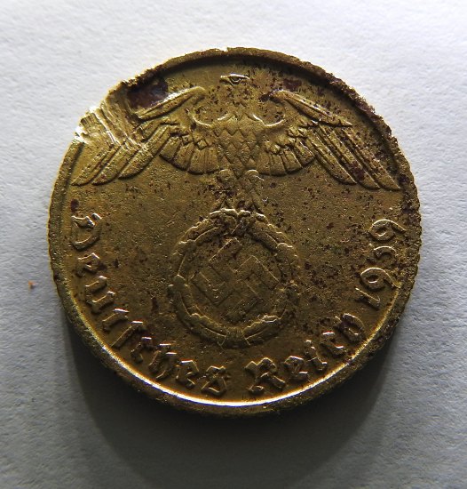 5 pfennig 1939 B
