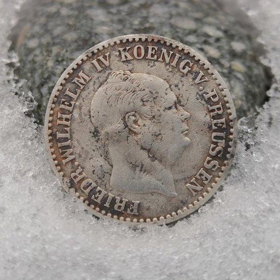 2 1/2 Silber Groschen 1857