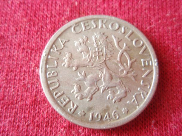 1 koruna 1946