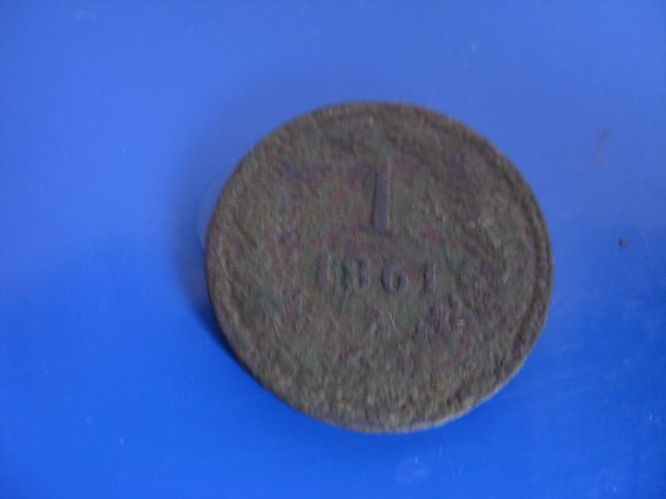 1 kreuzer 1861a