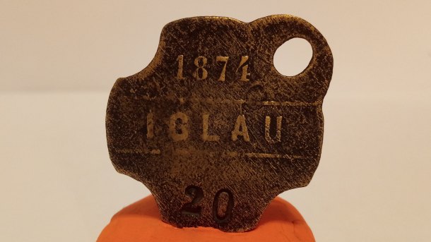 Psí známka 1874 Jihlava
