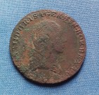 Můj první větší koláček, 3 kreuzer 1800, mincovna Praha