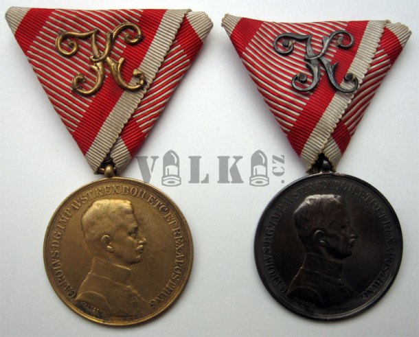 Rakouská medaile „Za statečnost“