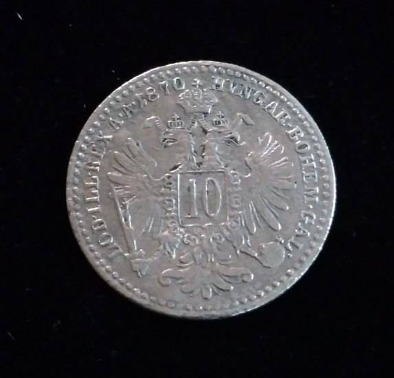 10 Kreutzer 1870