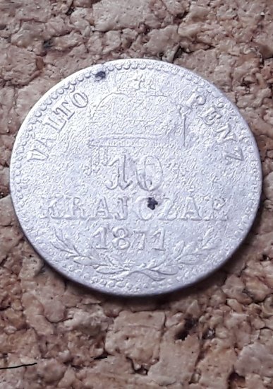 10 Krajczár 1871 GYF