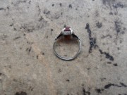 Prsten stříbrný č2