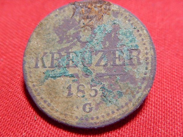 3 kreuzer 1851 G