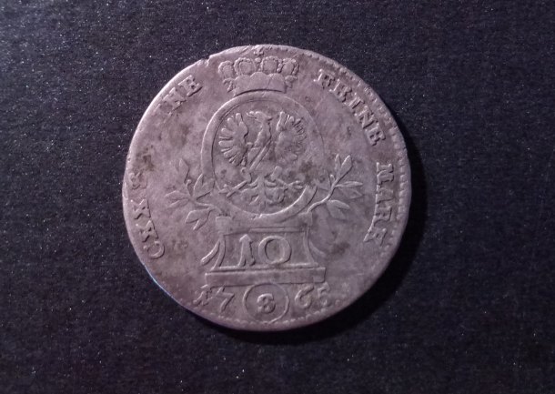 10 Kreuzer 1765