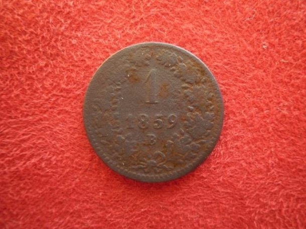 1 Kreuzer 1859 B