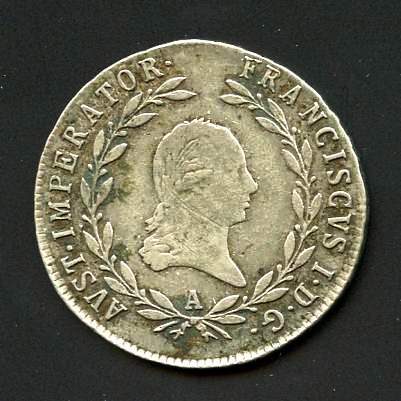 20 kreuzer 1818