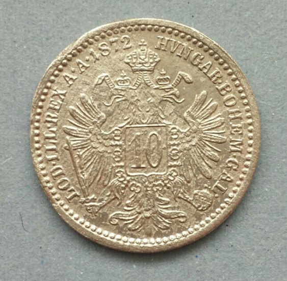 10 Kreuzer 1872