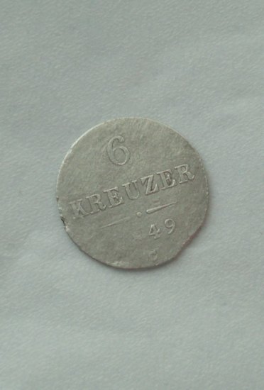 6 Kreuzer 1849 C