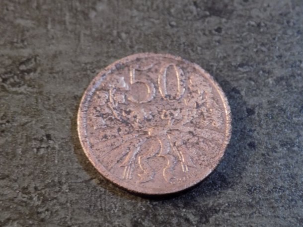 Mince č. 1157: ČSR (1918–1939) – 50 h (Padesátihaléř)