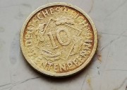 Deutsches Reich 10 Rentenpfennig