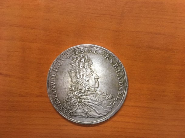 Stříbrná mince 1694