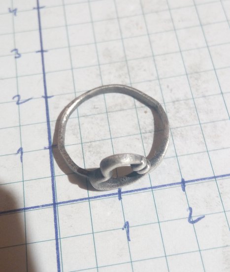 Stříbrný prsten 925 z moře