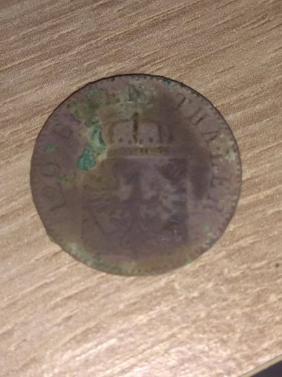 3 pfennig 1852 A (1/120 tolaru)