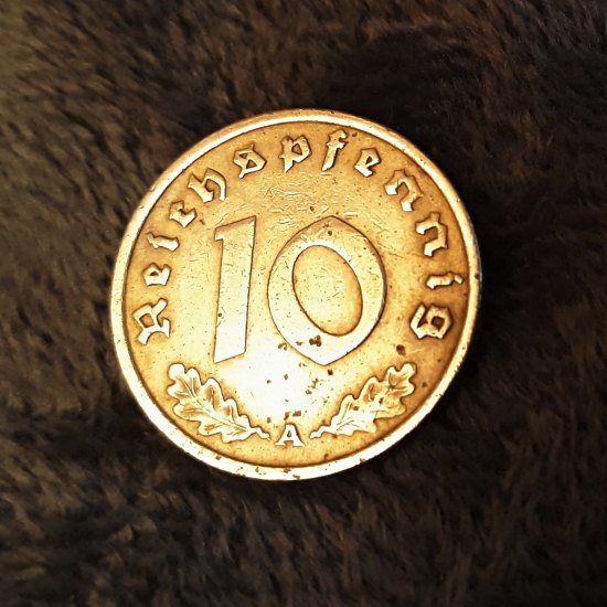 10 reichs pfennig