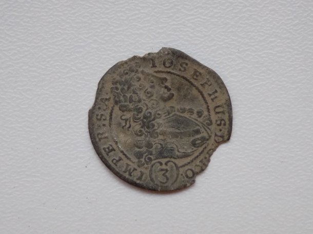 Mince č. 1396: Josef I. (1705–1711) – 3 Kreuzer (Tříkrejcar- Groš)