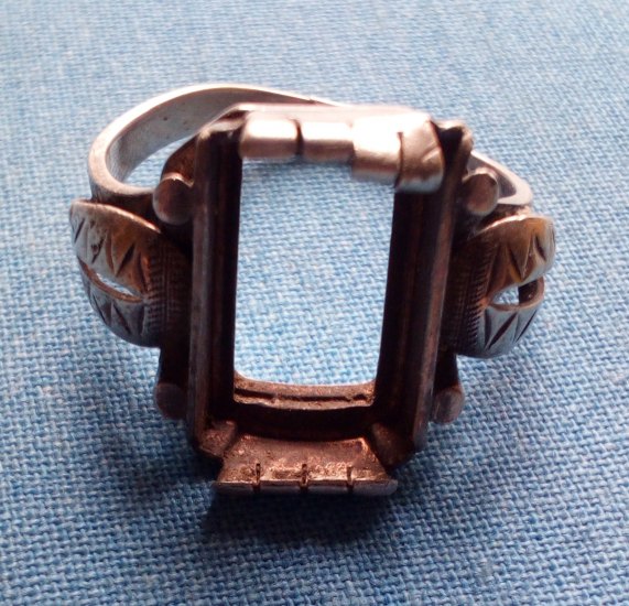 První stříbrný prsten :)