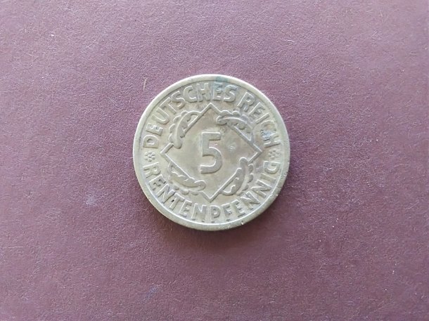 5 Reichspfennig 1924