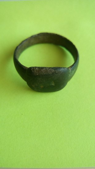 Prsten  bronz pečeták