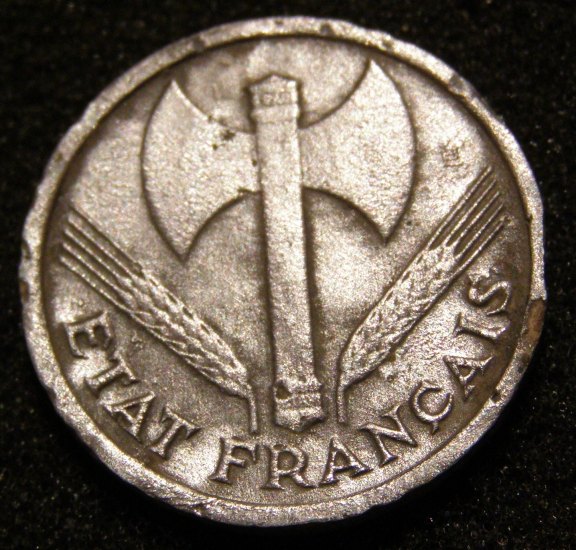 Francouzský stát (Vichystická Francie) (1940–1944) – 1 Frank