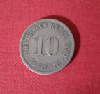10 Reich Pfennig 1890 A