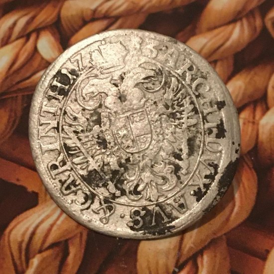 Sen o stříbrňáku - 3 Krejcar Karel VI. 1713 z Rakouska