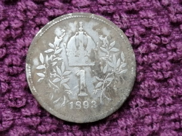 1 koruna 1893 - F.J.